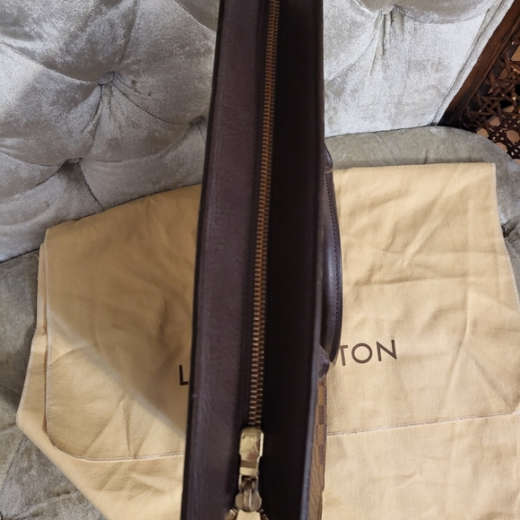 (SOLD)Vintage Authentic Louis Vuitton Damier ebene Venice Sac Plat PM - Picture 6 of 12